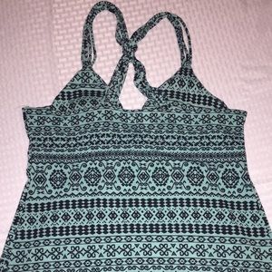 Tank Top with Criss-Cross Back
